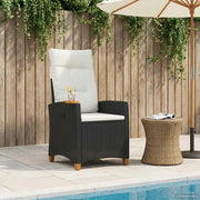 Divano Sedia-Poltrona reclinabile con tavolino polyrattan 321857