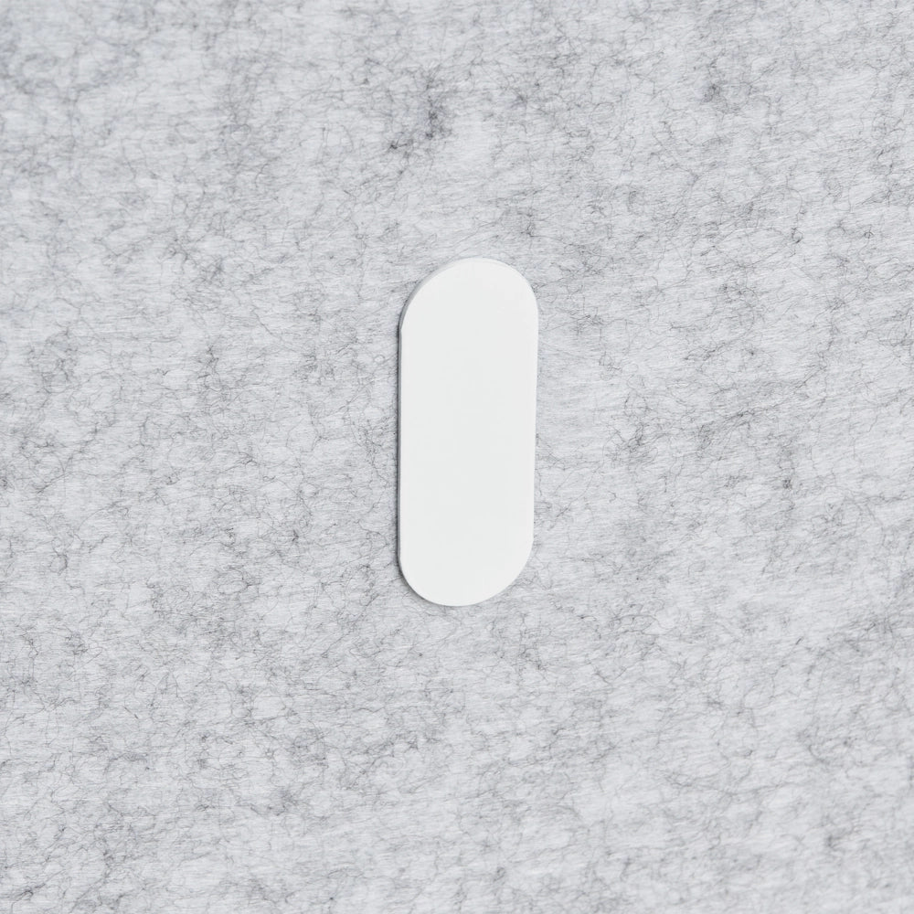 Pannello acustico in tessuto Imbottito 120 x 60 cm Grigio tavolo ufficio