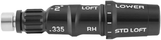 Adattatore per Asta da Golf - Coppa per Putter - Adatto per 0.335 pollici - Nero - Accessori da Golf - Per Driver - Mazze da Golf