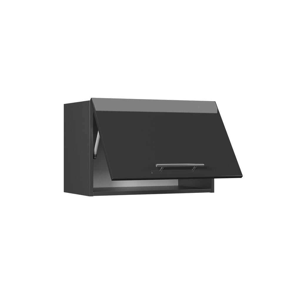 Vicco Pensile da cucina Antracite lucido 60 cm Piatto
