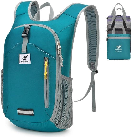 Borsa da Spalla per Uomo 10L Piccola Borsa da Viaggio Flessibile Borsa da Giorno per Escursioni in Bicicletta
