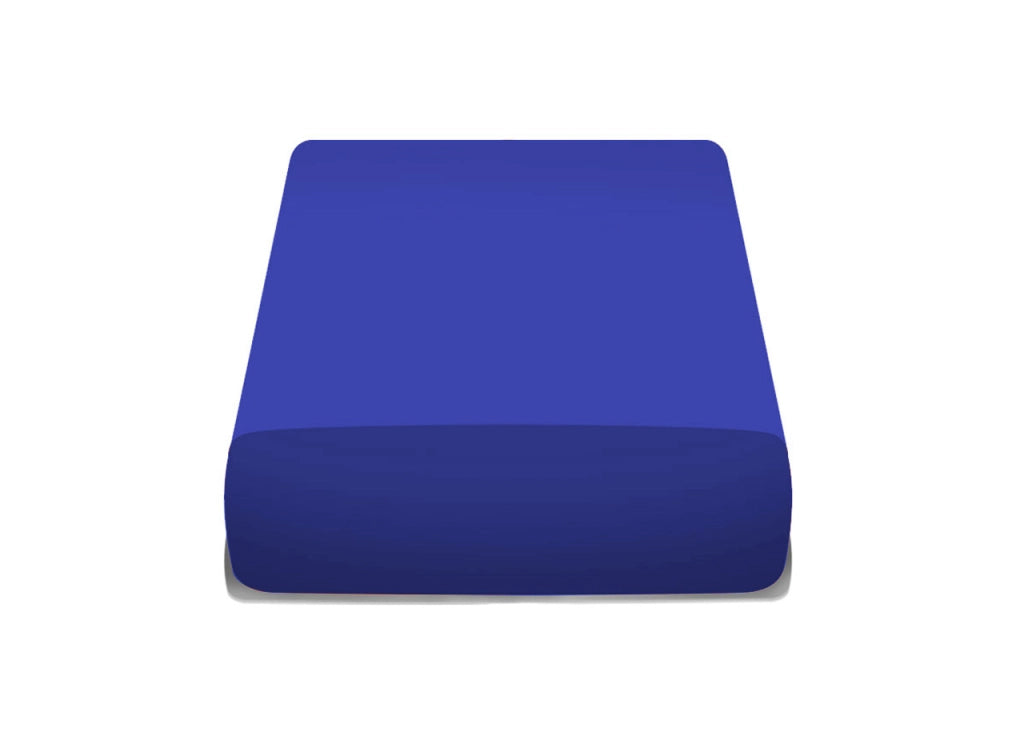Copriseduta Per Divano Elasticizzato Antimacchia Genius In Tinta Unita - Chaise Longue - Blu 1002