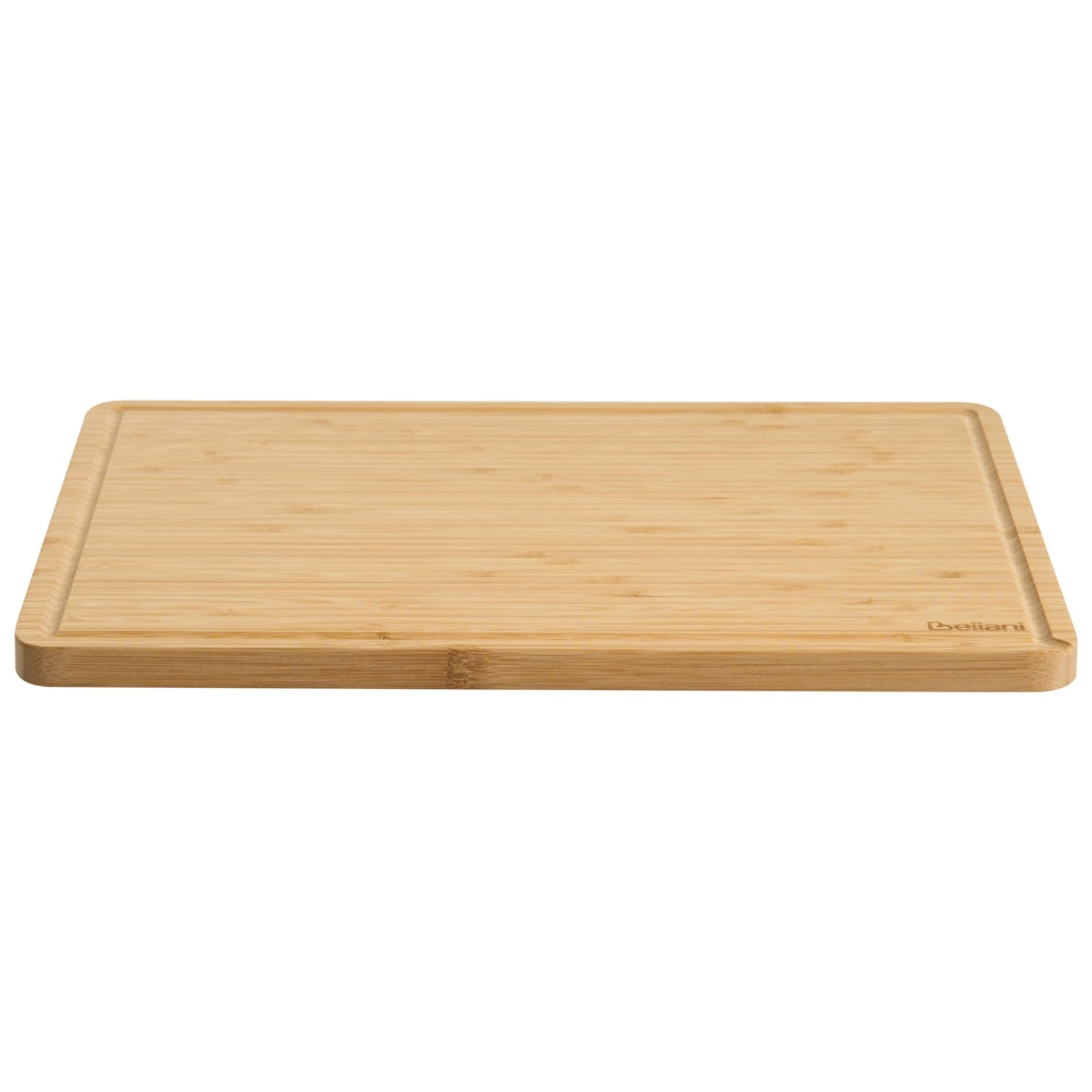 Set di 3 taglieri in bambù marrone chiaro con scanalatura per il succo Accessori da cucina
