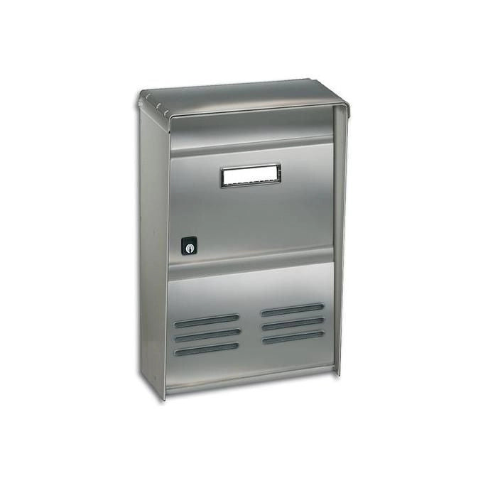 Alubox Dublo Evo DR2E Cassetta Postale Inox