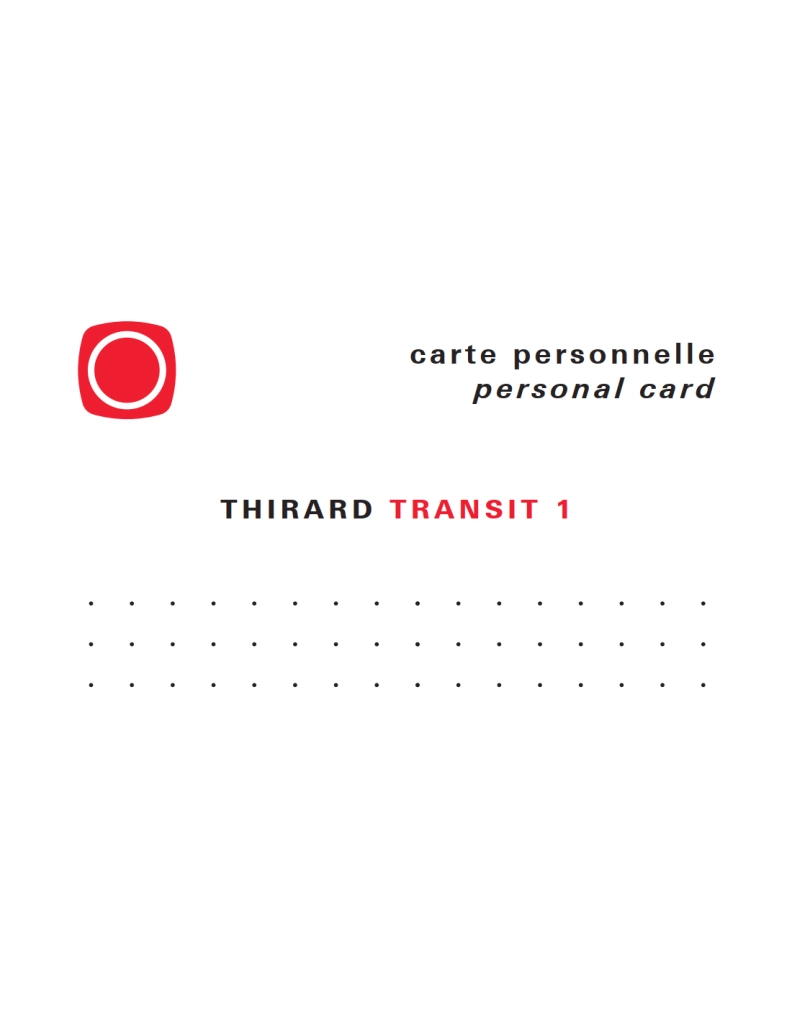 Cilindro europeo 30X30 Transit 1 Ottone, 4 chiavi reversibili - THIRARD