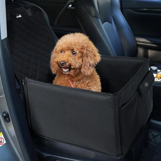 Hondenmand Auto con Cintura - Sedia per Cani Auto - Sedia per Cani con Cintura - Autostoletto per Cani - Sedia per Cani Auto con Cintura
