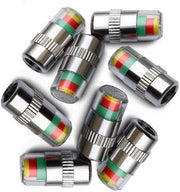 Set di Indicazione di Pressione dei Pistoni a 3 Colori con Indicatore di Alerte Visiva per 4 Posti