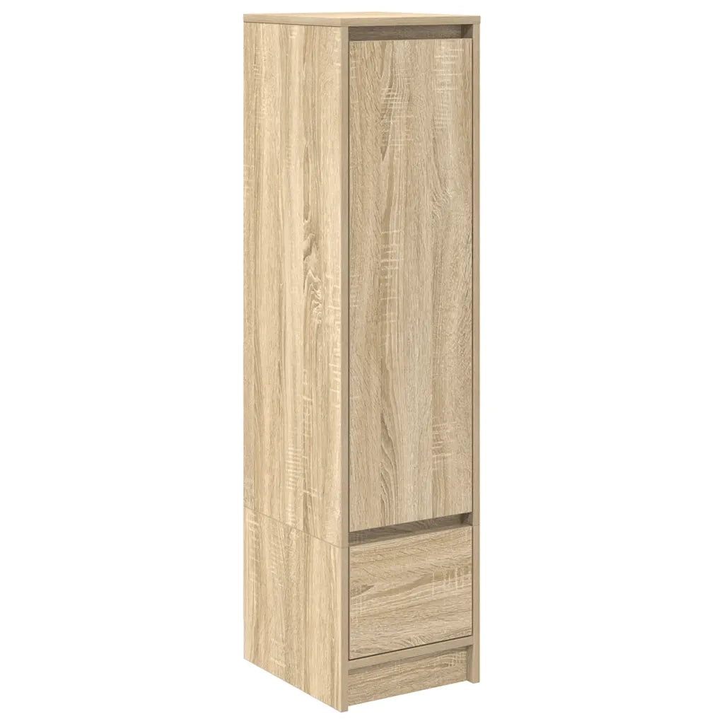 Credenza Rovere Sonoma 29,5x34x119,5 cm in Legno Multistrato 861654
