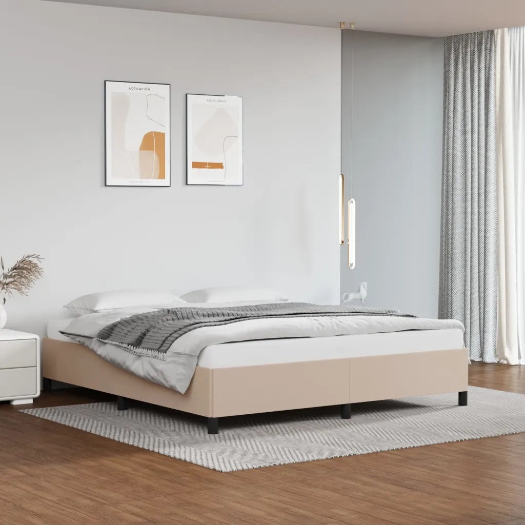 Giroletto-Struttura Letto Cappuccino 160x200 cm in Similpelle 478656