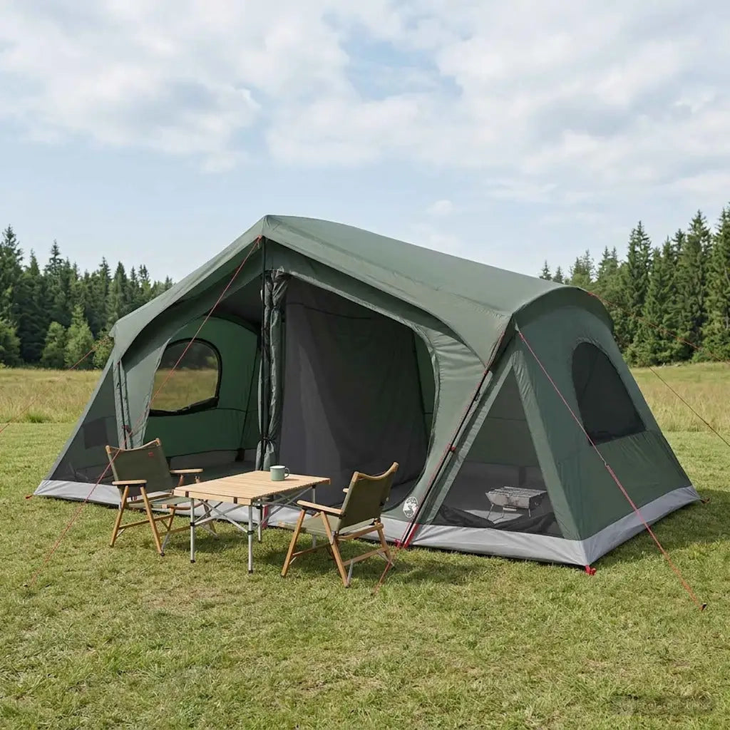 Tenda Capanna con tetto Verde militare 480 x 273 x 205 cm 42028688