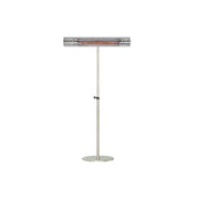 Riscaldatore infrarossi a piantana RFC‑2000 2000 W – lampada fibra di carbonio, struttura SS304 – ideale per 9-16 m2 – Tecno Air System
