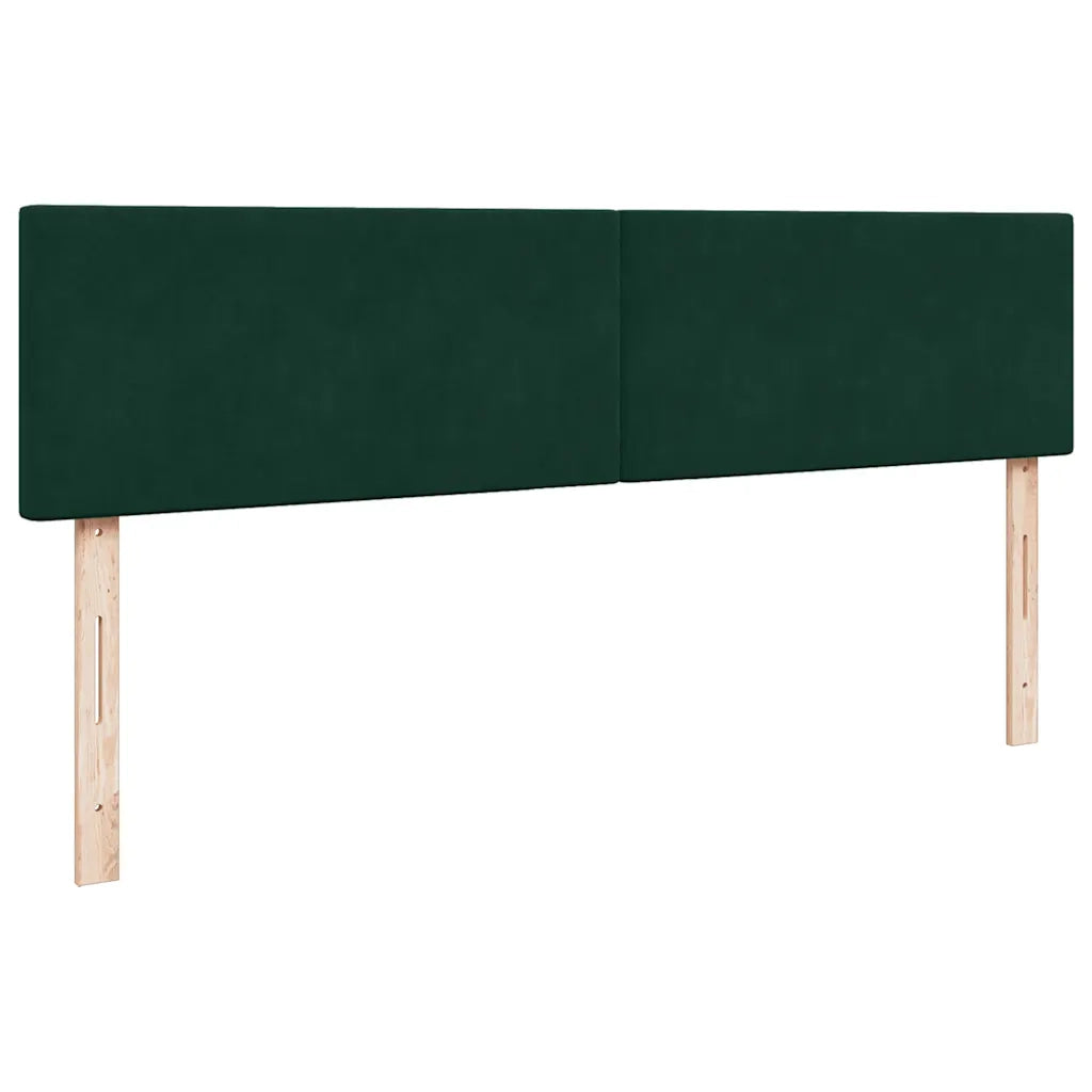 Struttura Letto Pouf con Materasso 160x200 cm in Velluto 3312563
