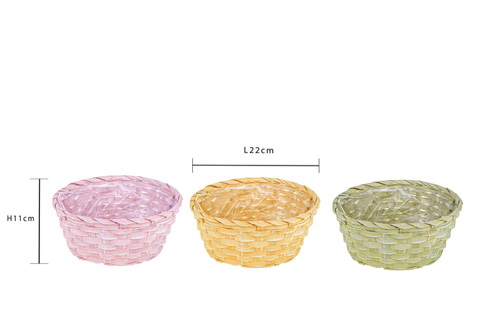 Set 6 Ciotole Vimini Ø 22 cm