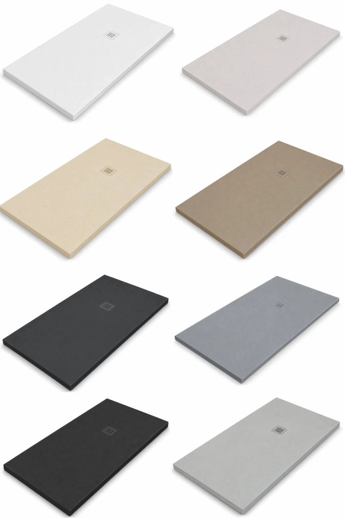 Piatto doccia ARDESIA 100x120 cm Crema griglia Crema