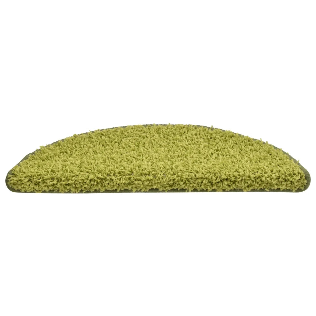 Tappetini per Scale 15 pz Verdi 56x17x3 cm