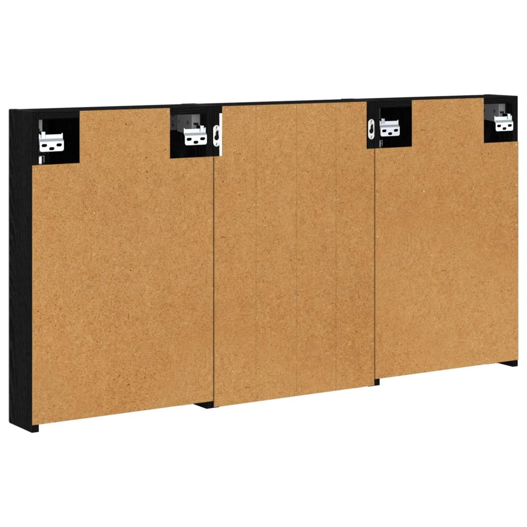 Set di Armadi da Bagno con porta 3 pcs 120 x 10,5 x 60,5 cm 3403729