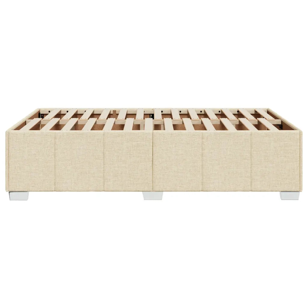 Giroletto senza Materasso Crema 120x200 cm Tessuto