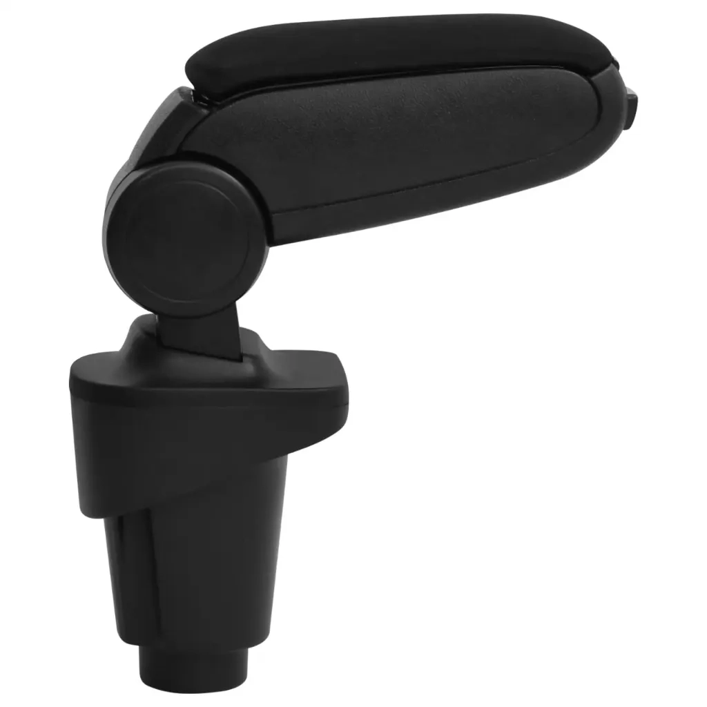 Bracciolo per Auto Nero 14x35x(37-53) cm in ABS CFW7906703