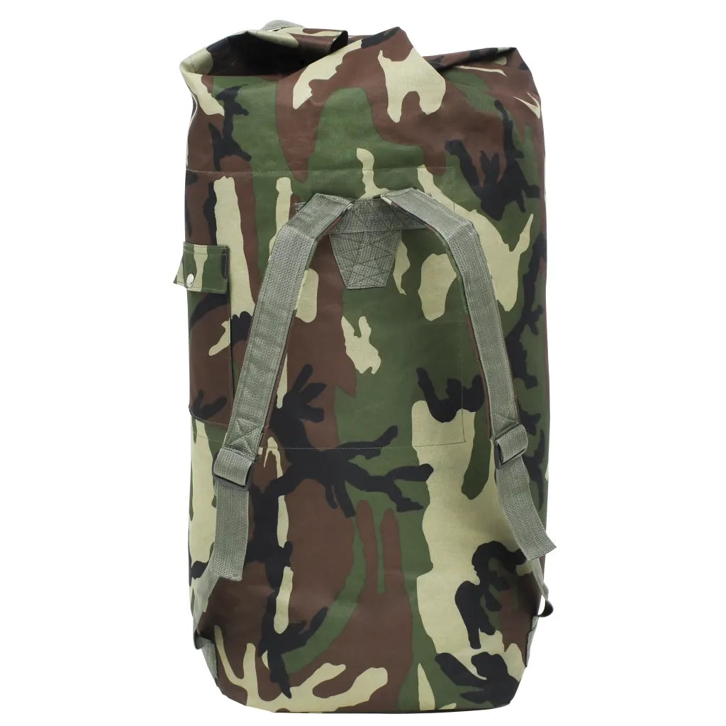 Borsone da Viaggio Stile Militare 85 L Mimetico 91386