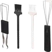 Set di pulizia tastiera 5 pezzi - Rimuovitore di tasti - Set di spazzole - Progettazione ergonomico - Materiale robusto - Per una pulizia semplice - Set di pulizia tastiera