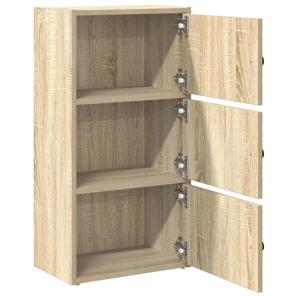 Libreria Rovere Sonoma 40x24x77 cm in Legno Multistrato 860366