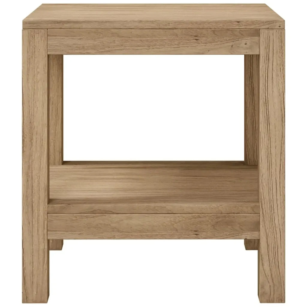 Tavolino da Bagno 45x35x45 cm in Legno Massello di Teak 340747