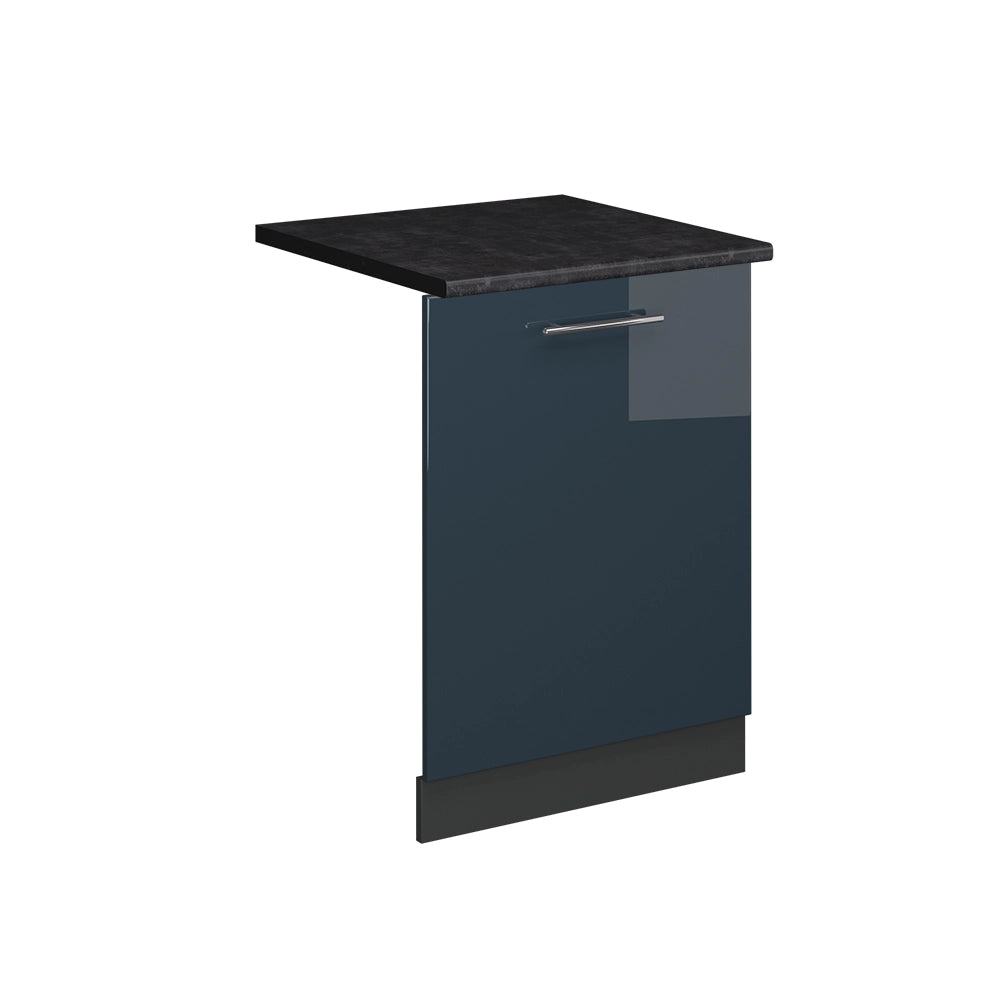 Vicco Pannello frontale della lavastoviglie Blu scuro lucido 60 cm , PL Antracite