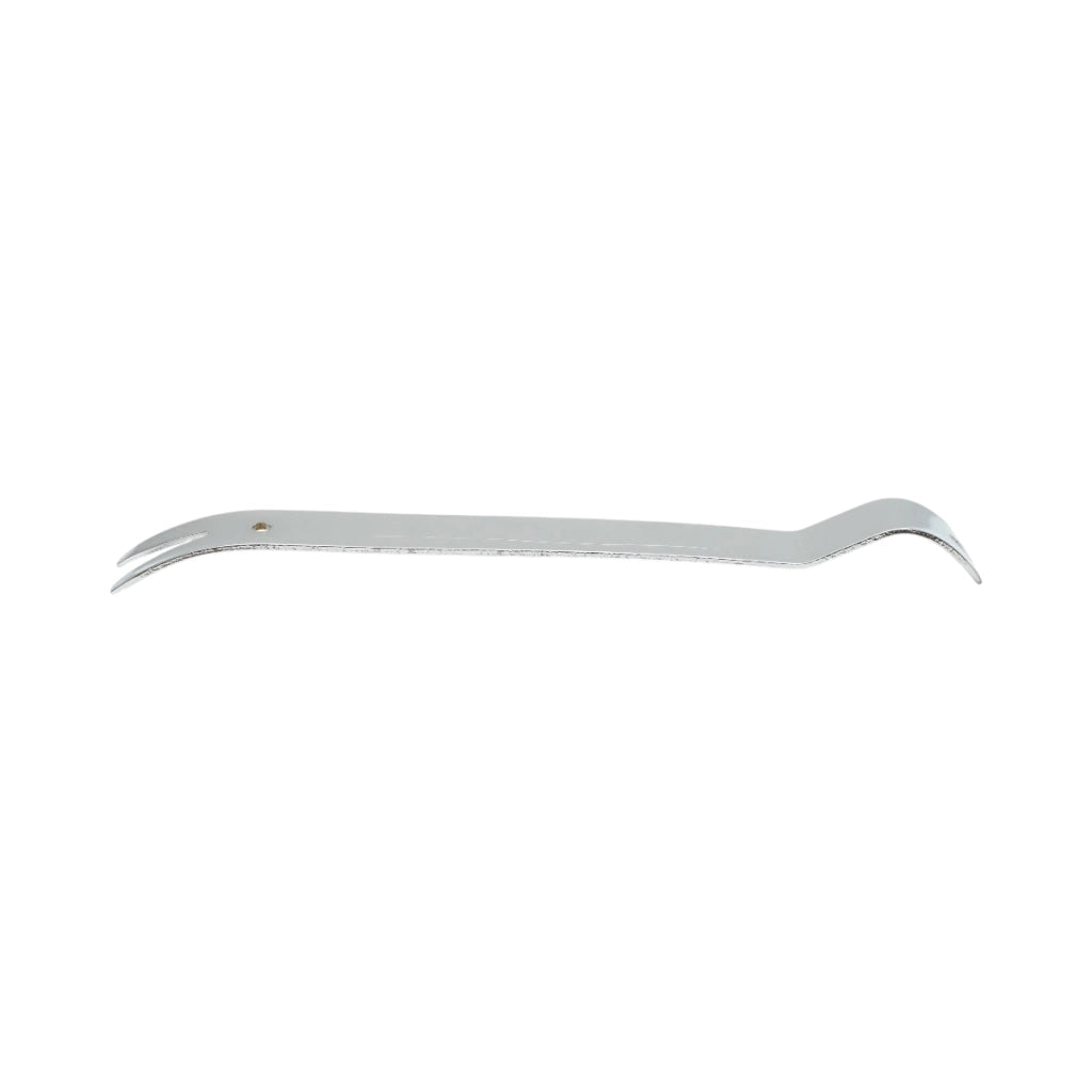 Leva in metallo per la rimozione di clip, ornamenti, pannelli e rivestimenti per auto 235x21x2mm