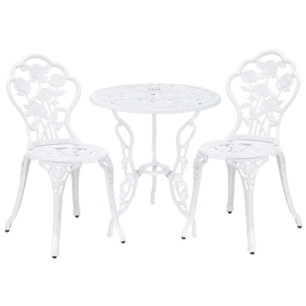 Set Mobili da Bistrot Wakefield con Motivi Floreali - Bianco casa.pro