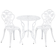 Set Mobili da Bistrot Wakefield con Motivi Floreali - Bianco casa.pro