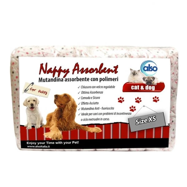 PANNOLINI MUTANDINE NAPPY ASSOR (22 PZ) MIS. XS