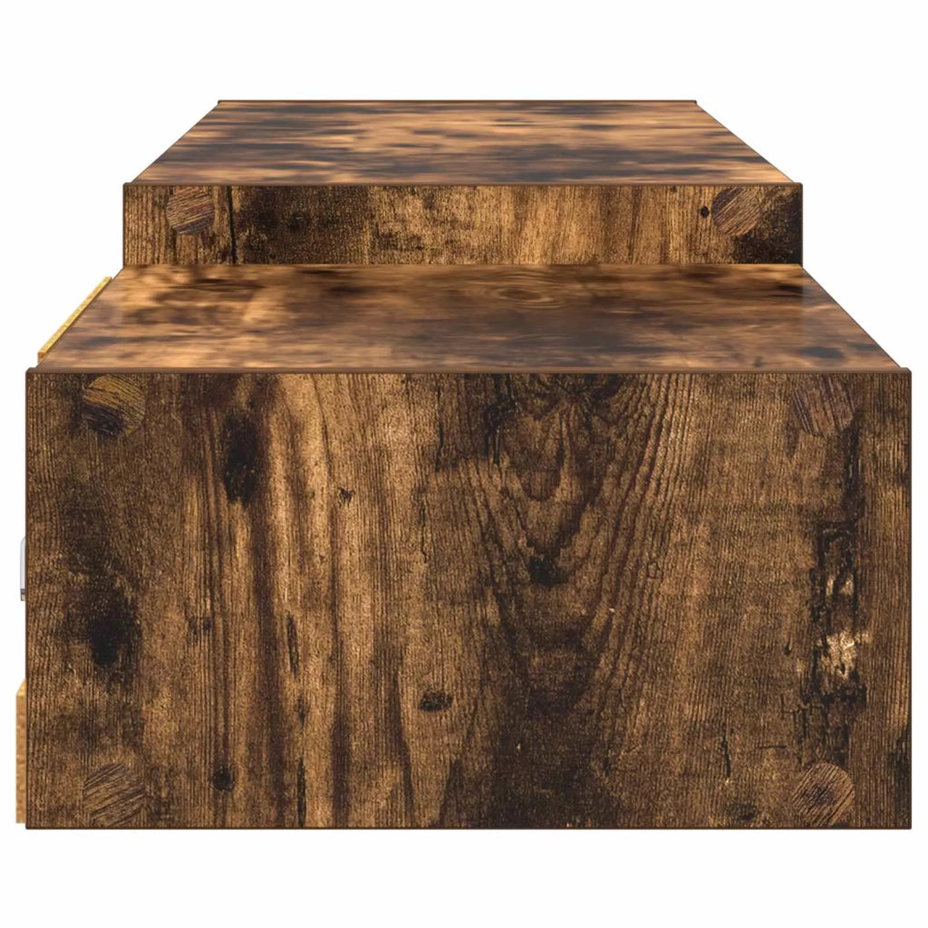 Mobile TV da Parete A parete Rovere Fumo 220 x 28 x 21 cm 8006017