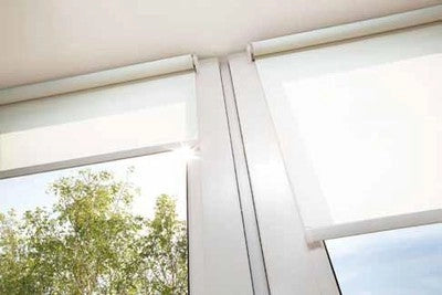 TENDE TENDA A RULLO OMBREGGIANTE OSCURANTE COLORE BIANCO VARIE MISURE