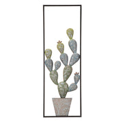 Pannelo In Ferro Cactus-frame -a- cm 31x2,5x90