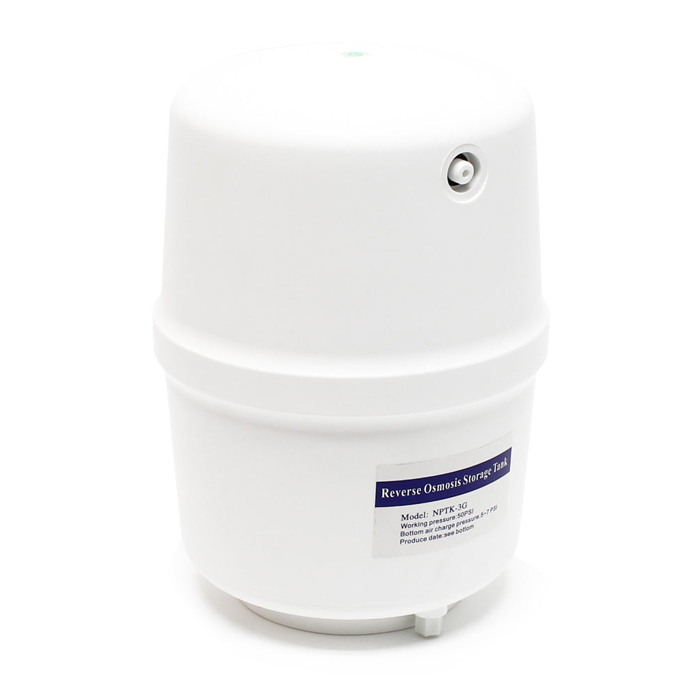Naturewater Impianto osmosi inversa, filtrazione a 5 stadi 180 l/giorno, con pompa e serbatoio
