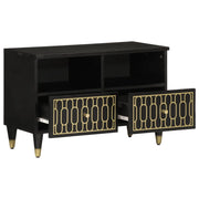 Mobile Porta TV 70x33x46 cm in Legno Massello di Mango 358321