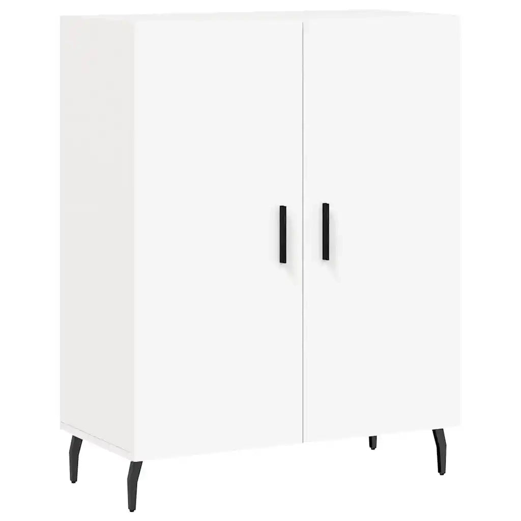 Credenza | Madia | Buffet da pranzo | Armadio da pranzo Bianca 69,5x34x180 cm in Legno Multistrato