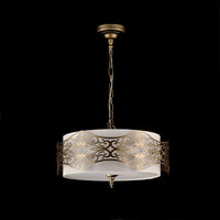 Lampada pendente House in Metallo Burgeon Bronzo