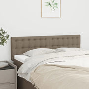 Testiera Tortora 144x5x78/88 cm in Tessuto 346460