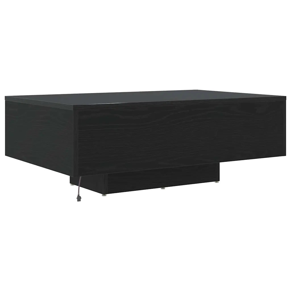Tavolino da salotto Rovere Nero 85 x 55 x 31 cm 863011