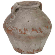Vaso in resina marrone anticata, 27,5 x 27,5 x 27,5 cm (altezza)