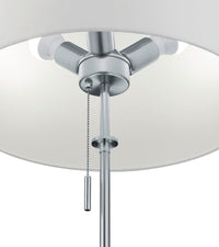 Piantana da Interno  E27 in Metallo Nickel Opaco