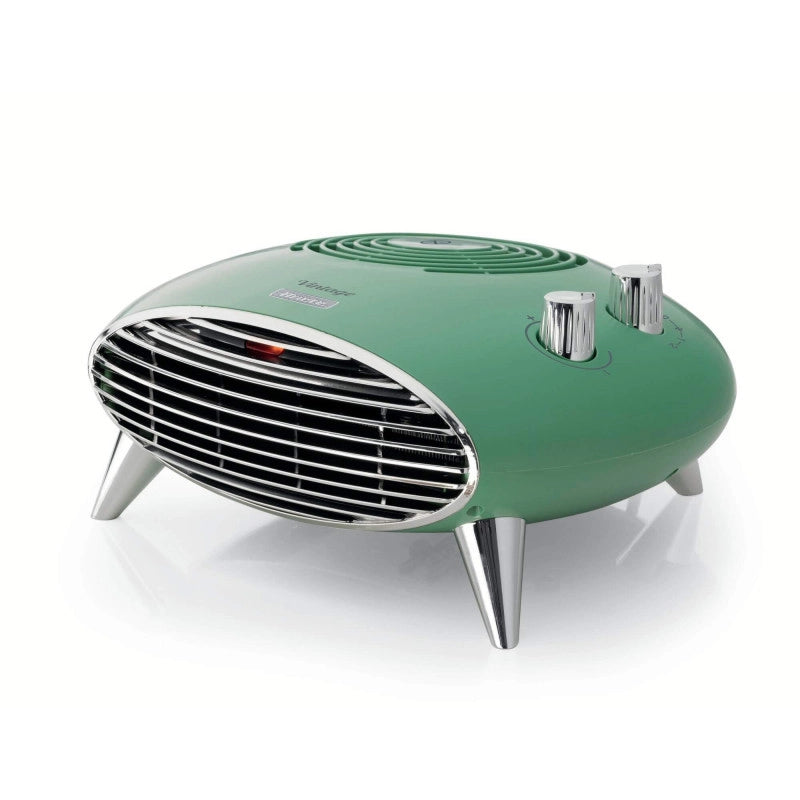 Termoventilatore da tavolo 2000W, stufetta elettrica, termostato, silenzioso - Verde