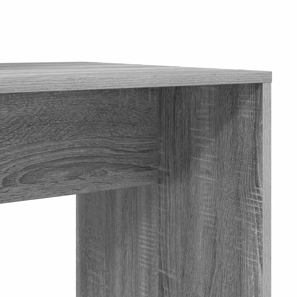 Scrivania con lo scaffale Grigio Sonoma 138,5 x 55 x 143 cm 3337254