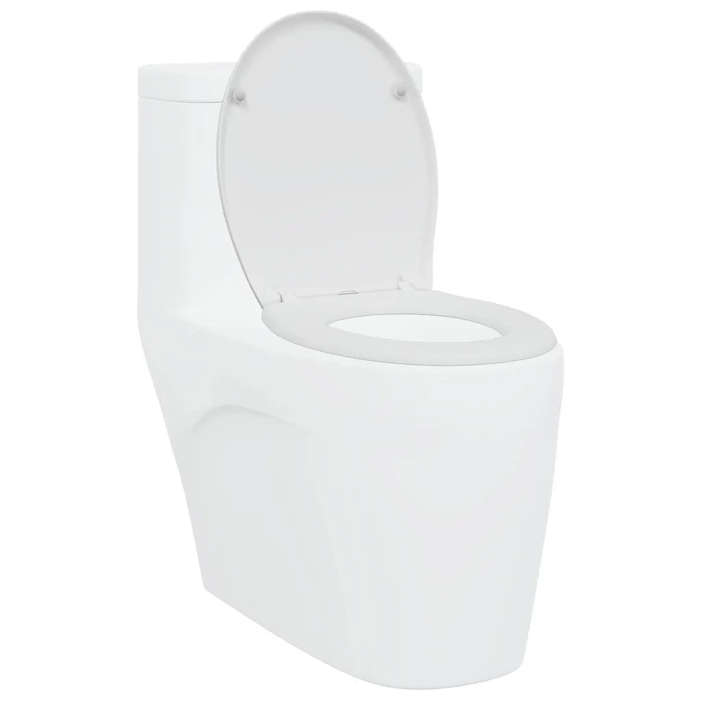 Sedile del WC Bianco 47 x 37 x 4 cm Duroplast 42002349