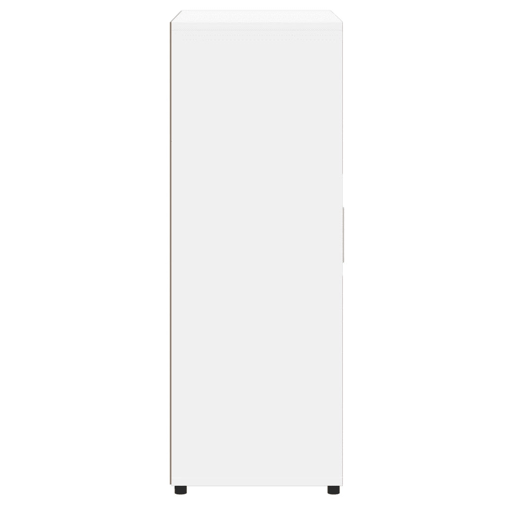 Credenza Bianca 60x31x84 cm in Legno Multistrato 840506