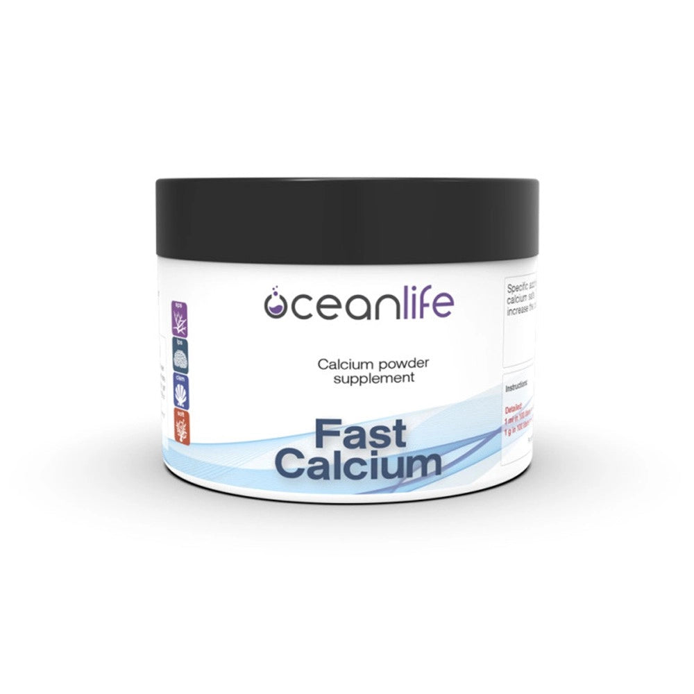 OceanLife Fast Calcium - integratore di calcio in polvere per acquari marini Formato: 250 ml