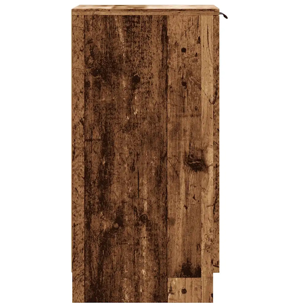 Scarpiera Legno Vecchio 29,5x35x70 cm in Legno Multistrato 856987
