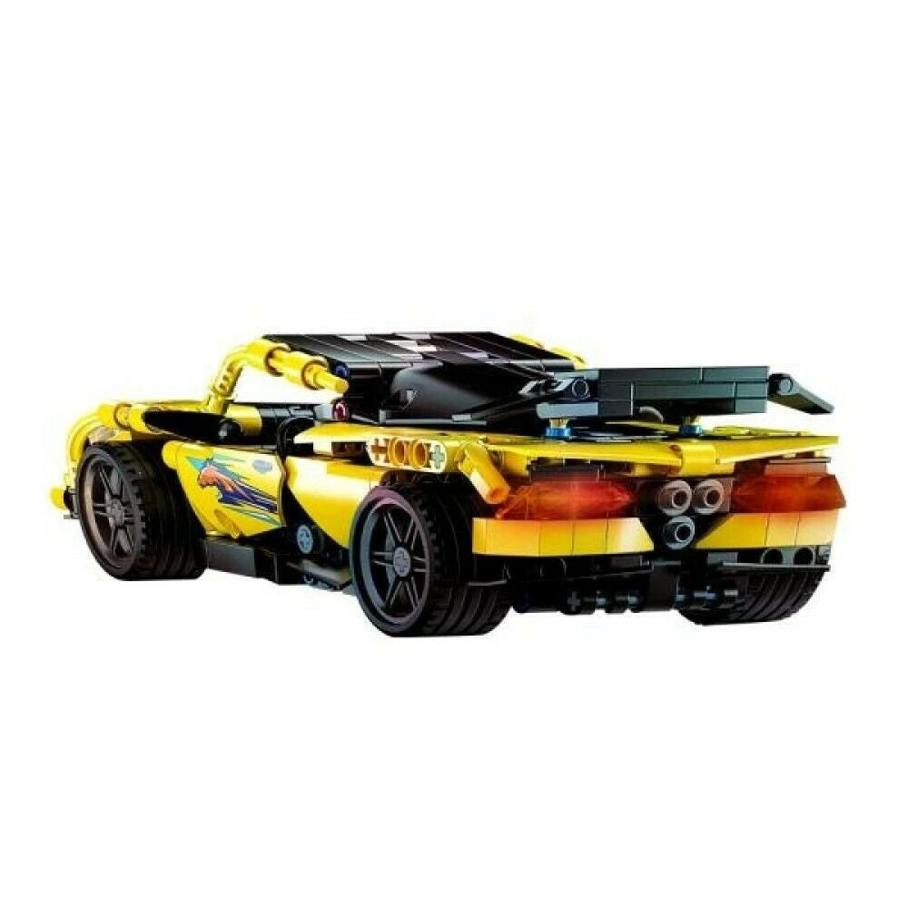 Trade Shop - Costruzioni Mattoncini 509 + Pezzi Auto Sportiva Compatibile Q-jm801 -