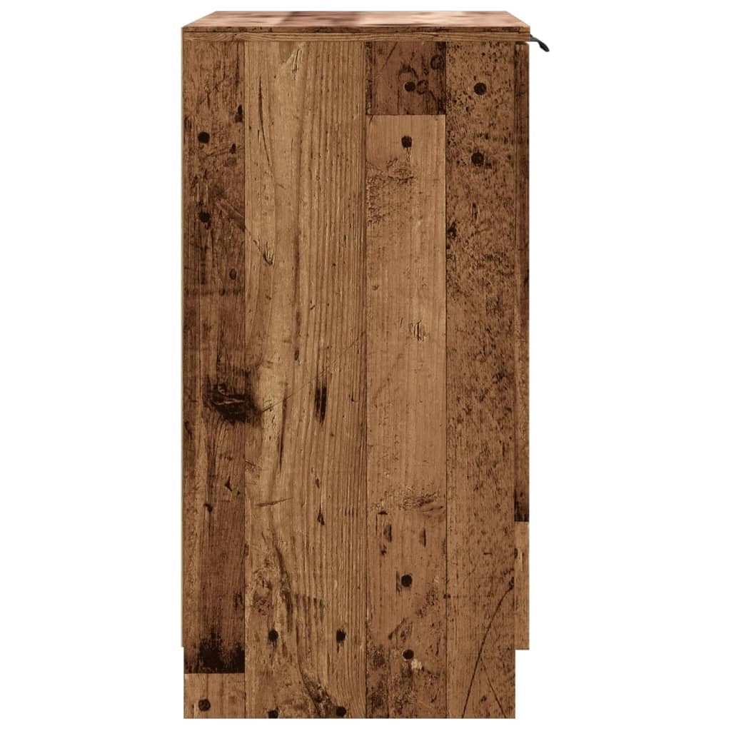 Scarpiera mobile contenitore per scarpe mobile per ingresso/corridoio/soggiorno legno invecchiato 59 x 35 x 70 cm legno ingegnerizzato marrone 02_0022109